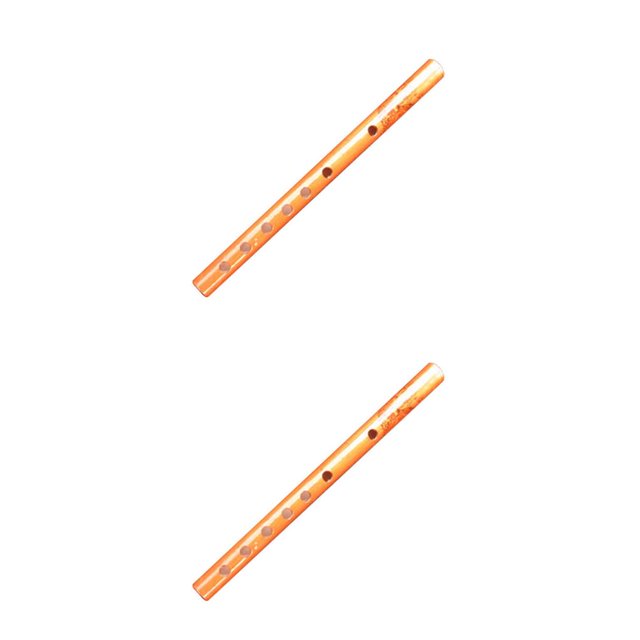 Ruiboury 24CM Flute Lightweight Tight Smooth Traditional Flutes Durable Clarinet Beginner Party Dancing Stage Performance 24cm 2Set