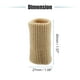 thumbnail image 3 of Mangas Transpirables Unique Bargains para los Dedos Soportes para Pulgares Beige 10 Piezas, 3 of 6