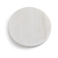 thumbnail image 2 of Kozy Kitchen Coaster Set, Premium Marble Coasters, Double-Polished Multi-Functional Drink Coasters, 100% Natural Marble Stone (4, White Marble -Round), 2 of 4
