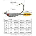 thumbnail image 6 of Barbed Crank Hook 360 Degree Rotation Lightweight Fish Shape Fishing Crank Hook Fishing Accessory, 6 of 7
