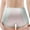 Light Green, variant on Panties for Women Underwear Crotch Mid Waist Side Leakage Sanitary Pants Menstrual Briefs