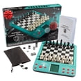 thumbnail image 1 of Electronic Chess Set for Kids & Adults- Grandmaster Chess Game with Computer Mode, Talking Coach, Lessons & 8 Bonus Games â Xmas, Checkers, 4-in-a-Row Included, 1 of 9