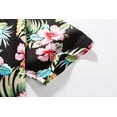 thumbnail image 5 of SSLR Womens Hawaiian Shirts Floral Blouses Short Sleeve Button Down Shirts, 5 of 8