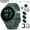 Jasper Green, variant on Garmin VIVOACTIVE 6 Health and Fitness GPS Smartwatch Pink Dawn with Silicone Band 010-02985-03 Bundle with Deco Essentials 20mm Milanese Band 3 Pack, Charging Dock and Silicone Dust Cover 3 Pack