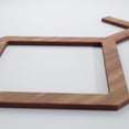 thumbnail image 4 of Ekena Millwork 19 "W x 11 3/8"H x 3/8"T Small Cameron Decorative Fretwork Wood Wall Panels, Walnut, 4 of 6