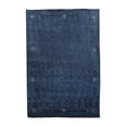 thumbnail image 2 of Rugsotic Carpets Hand Knotted Wool Area Rug 8'x10' Blue Contemporary Rectangle Indoor Rug for Living Room, Bedroom Antimicrobial L00516, 2 of 8