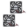thumbnail image 3 of Durable Printer Cooling Fan, Black ABS Cooling Fan, For 3D Printer, 3 of 8