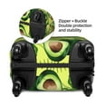 thumbnail image 4 of Xecao Kiwi and Avocado print Elastic Luggage Cover, with double-sided print , is perfect for travel, business, and daily use, 4 of 9