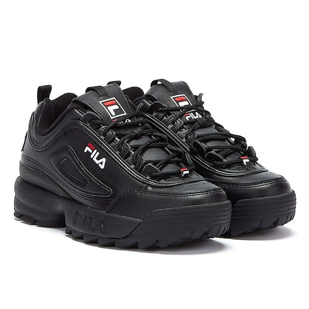 Fila shoes disruptor hotsell black and white