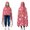 Christmas Santa Elf Snowman Pattern, variant on Christmas Santa Elf Snowman Pattern Hooded Flannel Blanket with Buttons, Home Theater Throw with Hood & Button Closure, Warm Thermal Gifts for Home Camping Travel Theater,50"x60"
