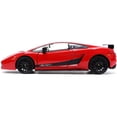 thumbnail image 3 of Lamborghini Gallardo Superleggera Red with Black Stripes "Hyper-Spec" Series 1/24 Diecast Model Car by Jada, 3 of 5