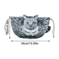 thumbnail image 2 of Cosmetic Bag Drawstring Makeup Storage for Cat Enthusiasts - Travel Organizing Solution for Women's Makeup, 2 of 8