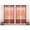 Burgundy, variant on J&V TEXTILES 4-Pieces Sheer Solid Sheer Window Curtains 84 - Window Treatment Rod Pocket Voile Drape/Panel Sets for Patio Door Coffee