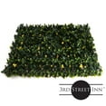 thumbnail image 3 of 3rd Street Inn Bamboo Leaf Trellis 4-Pack - Bamboo Greenery Panel - Boxwood and Ivy Privacy Fence Substitute - DIY Flexible Fencing (Yellow Rose Rattan), 3 of 6