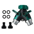 BCLONG Garden 2 Way Garden Hose Leak Free Lever Control Water Splitter