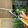 thumbnail image 3 of Hanging Hammock Portable Travel Camping For Outdooor Beach Camping Hiking Abstract Guitar Design, 3 of 8