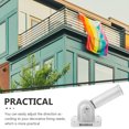 thumbnail image 3 of Adjustable Flag Pole Holder Durable Wall Mounted Flag Pole Bracket Flag Pole Holder, 3 of 8