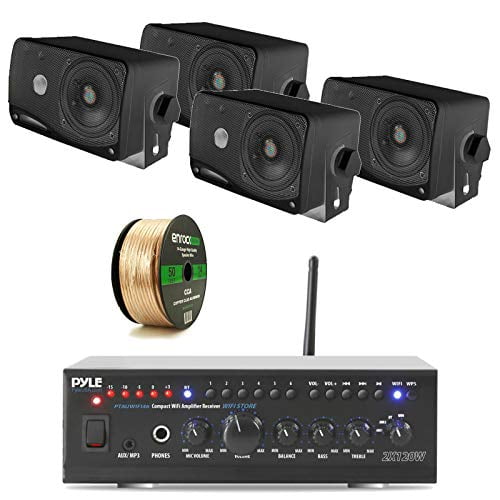 Pyle 240W WiFi Bluetooth Stereo 