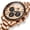 B Rose Golden, variant on Mens Watches Chronograph Luxury Dress Moon Phase Quartz Stainless Steel Waterproof Luminous Business Calendar Wrist Watch Black Dial