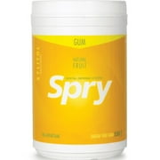 Spry Xylitol Chewing Gum, Dental Defense, Aspartame-Free Sugar-Free, Fresh Fruit, 550 Pieces 1 pack