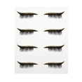 thumbnail image 1 of WORGEOUS 4 parejas Pegatizas de alineador de ojos femeninas adhesivas a prueba de agua con calcomanía de tira, 1 of 7