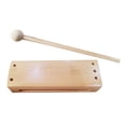 thumbnail image 4 of Maoww Musical Instrument Durable Square Block Instrument Toy Wood Block Rhythm, 4 of 6