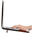 thumbnail image 4 of MOSISO Leather Case for MacBook Air 13.6 M4 M3 M2 (2025-2022) / Air 13 M1 (2022-2018) / Pro 13 M2 M1 (2025-2016), PU Portfolio Stand Cover, 4 of 7