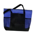 thumbnail image 2 of Bolsa deportiva de gimnasio, bolsa de viaje para mujer, bolsa para ropa, bolsa de viaje versátil. Azul, 2 of 9