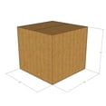 thumbnail image 3 of 12x12x11 Kraft Brown Corrugated Shipping Boxes, 32 ECT Single-Wall, Qty 100, 3 of 3