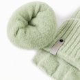 thumbnail image 5 of SAWOBUUN Kids Winter Convertible Flip Top Gloves Boys Girls Knit Half Finger Flip Mittens Warm Thermal Outdoor Cold Weather Gloves, 5 of 6