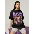 thumbnail image 1 of David Tennant Chemise, David Tennant merch, David Tennant Films, David Tennant Col Rond, David - Noir - S, 1 of 2