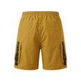 thumbnail image 4 of Men's Cargo Shorts Techwear Streetwear Casual Relaxed Fit Summer Tactical Shorts with Elastic Waist Drawstring and Buckle Pockets, 4 of 8