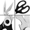 thumbnail image 3 of Kitchen Shears, Kitory Premium Heavy Duty Shears Ultra Sharp Stainless Steel Multi-Function Kitchen Scissors for Chicken/Poultry/Fish/Meat/Vegetables/Herbs/BBQ,2024 Gifts for Women and Men, 3 of 8