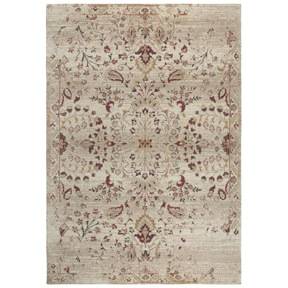 Alora Décor Euphoria Neutral 10' x 13' Hybrid Rug- 006109