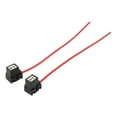 thumbnail image 1 of H1 Female Socket, DC 12V-24V ABS Ceramic H1 Bulb Connector With 1mm² Wire Harness For DIY Modification For Replacement For Extension, 1 of 8