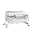 thumbnail image 2 of Nexgrill Stainless Steel 2-Burner Portable Gas Grill with Locking Lid, Folding Legs, 20,000 BTUs, 251 SQ In Cooking Space, Tabletop Grill for Camping, Outdoor Cooking, Patios, and More - 820-0007GE, 2 of 10
