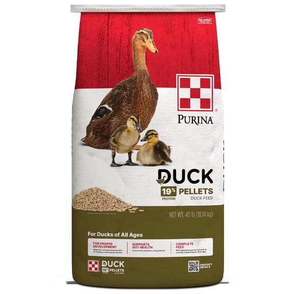 Purina® Duck Feed Pellets, 40 Pound Bag