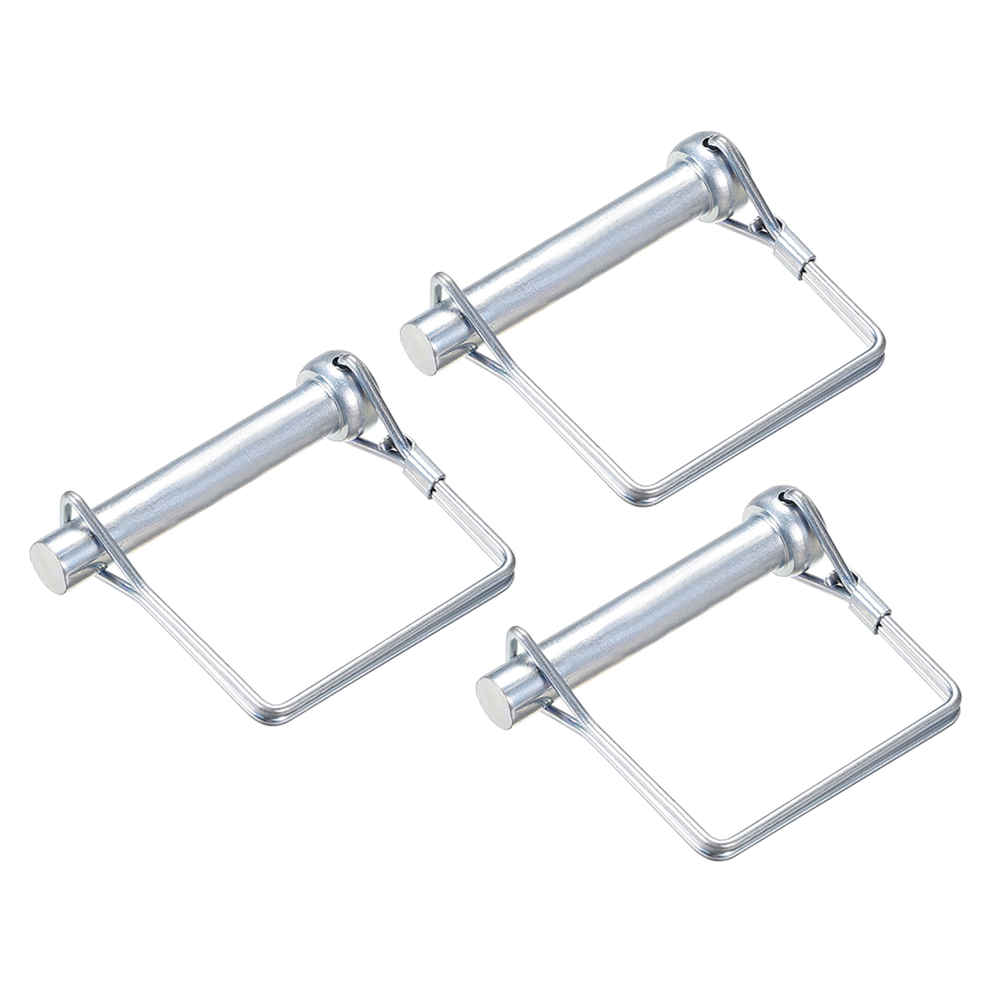 Shaft Locking Pin 10mm x 60mm Coupler Pin for Farm Trailers Wagons Lawn Garden in Square 3Pcs