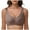 Grey, variant on Women's Comfort Bra Seamless Support with Convertible Transparent Shoulder Straps for Everyday Wear and Red XL
