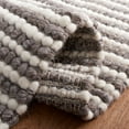 thumbnail image 5 of SAFAVIEH Martha Stewart Natura Striped Area Rug, Ivory/Dark Brown, 4' x 6', 5 of 8