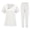 White-250228AA, variant on Hearthz Scrubs for Women Set Medical Uniform Nurse Uniform Jogger Suit Stretch Top & Pants Women Scrub Sets
