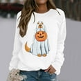 thumbnail image 2 of Womens Sweatshirt Oversized Sweatshirts Crewneck Long Sleeve Pullover Crop Sweatsuit Drawstring Pullover Jacket Sweatshirt Women Lined Pullover Women Ladies Athletic Hoodies Full Zip Sweatshirt, 2 of 5