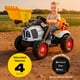 thumbnail image 2 of Tractor Montable Eléctrico 12v Little Monkey Con Luces y Música, 2 of 10