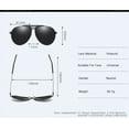 thumbnail image 2 of Unisex Polarized Sunglasses for Adults with Alloy Frame and Polaroid Lenses UV Protection Eye Protection Ideal for Outdoor Activities Universal Fit Neutral, 2 of 2