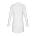 thumbnail image 4 of fatyb Girls Tops Lace Hem Long Sleeve Tunic Tops Kids Girls Crewneck Casual Loose Tee Blouses 4-15 Years, 4 of 7