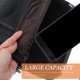 thumbnail image 4 of Bolso bandolera pequeño para hombre, estilo informal, multifunción, para deportes al aire libre y viajes (negro), 4 of 7