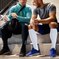 thumbnail image 2 of Paquete de 3 calcetines de compresión de cobre-calcetines de compresión para circulación de mujeres y hombres-lo mejor para medicina, correr y atletismo, 2 of 6
