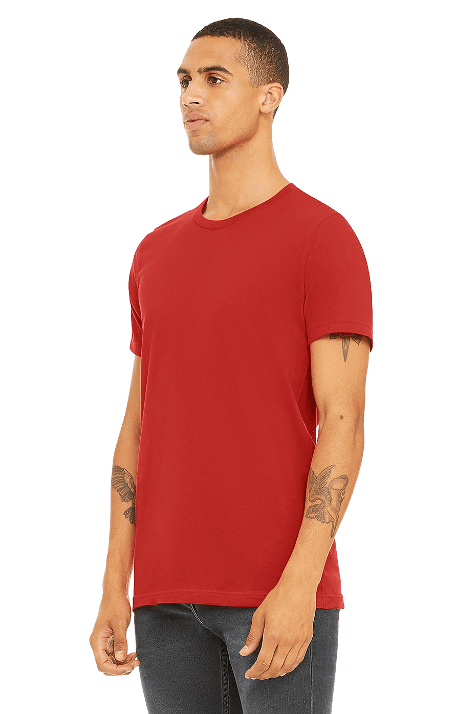 bella canvas 3001 red