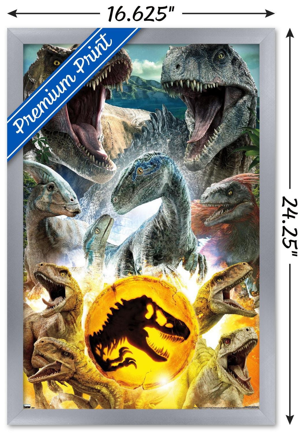 Jurassic World: Dominion - Group Wall Poster, 22.375" x 34"