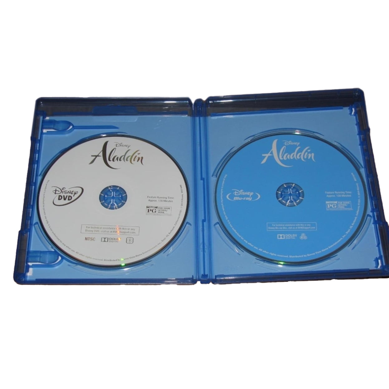 Aladdin (Blu-ray + DVD + Digital Code) - Walmart.com